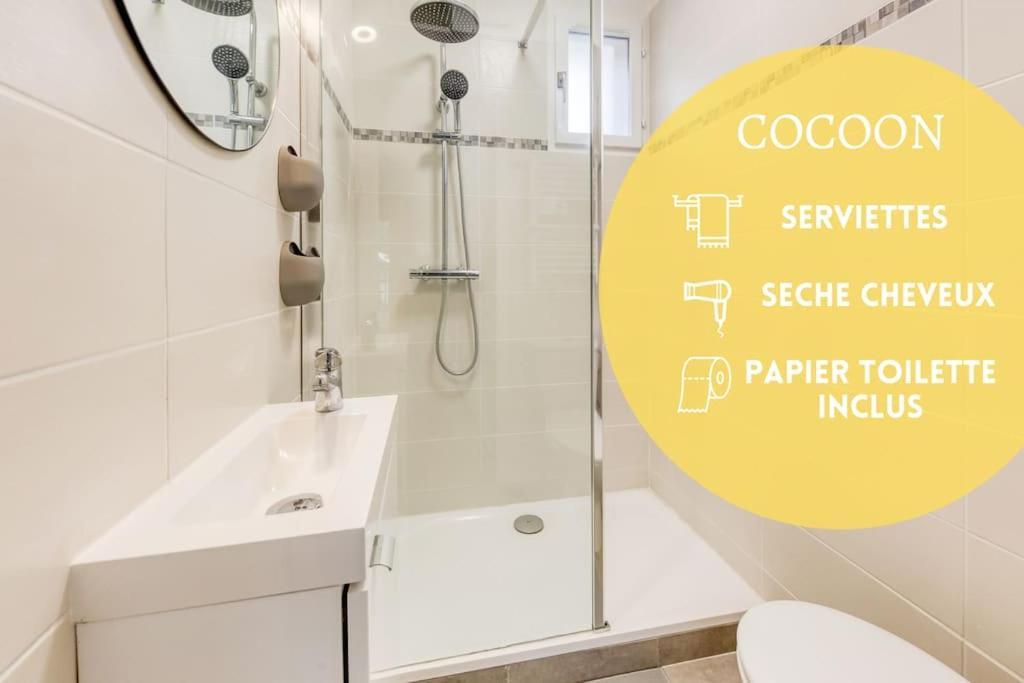 Apartamento Cocoon - Jardin - Boite A Cle - Wi-Fi Baulne Exterior foto